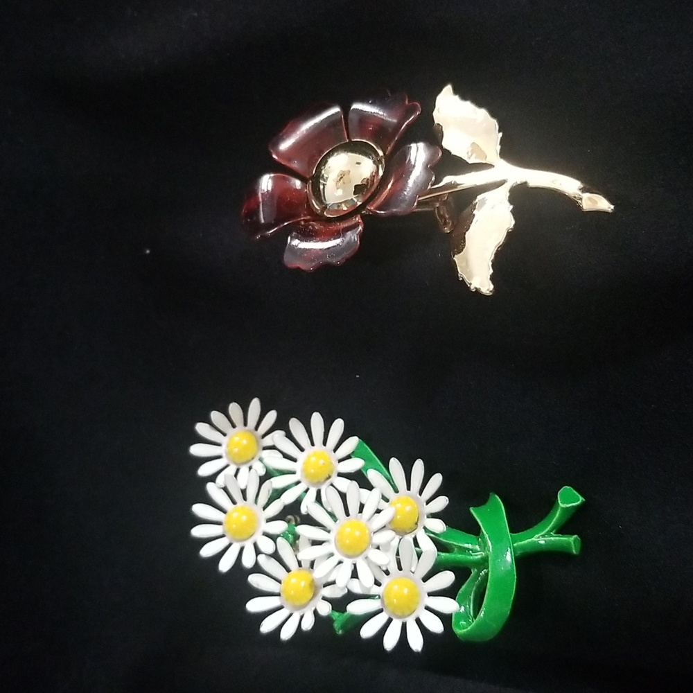 Two Antique brooches